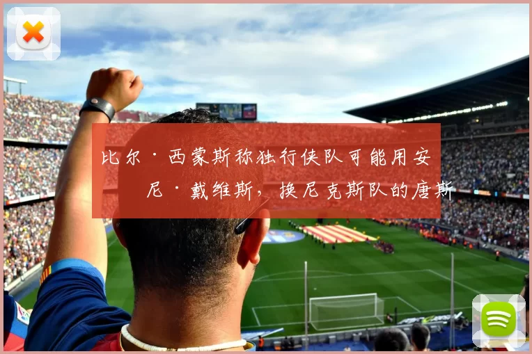 比尔·西蒙斯称独行侠队可能用安东尼·戴维斯，换尼克斯队的唐斯