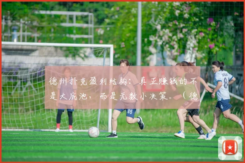 德州扑克盈利结构：真正赚钱的不是大底池，而是无数小决策。（德州扑克的盈利之道：靠无数小决策，而非少数大底池）