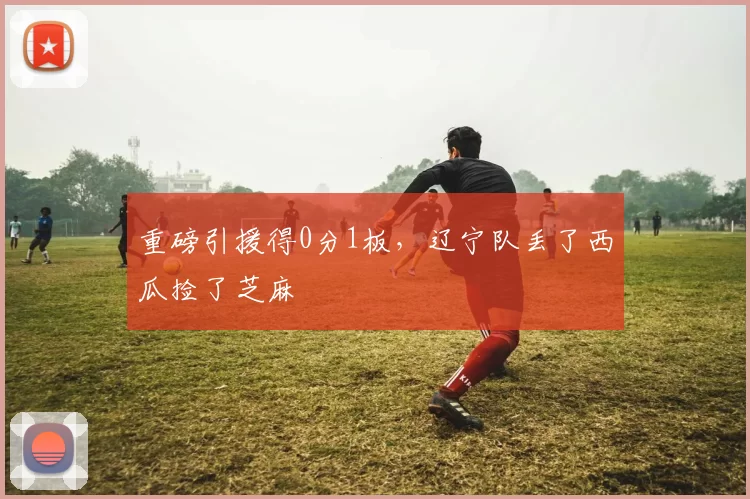 重磅引援得0分1板，辽宁队丢了西瓜捡了芝麻